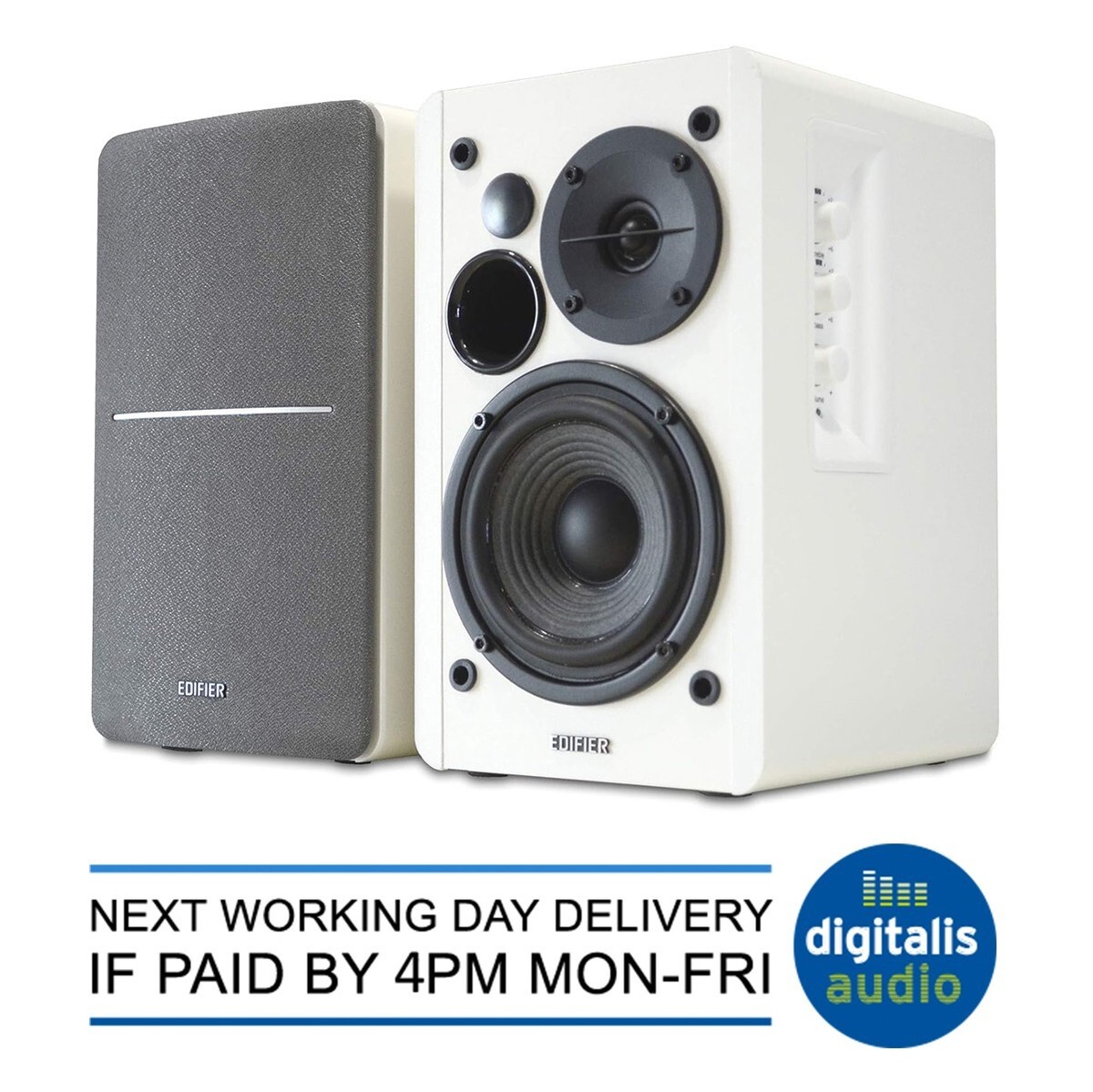 Edifier R1280T Active Bookshelf Studio Speakers System White