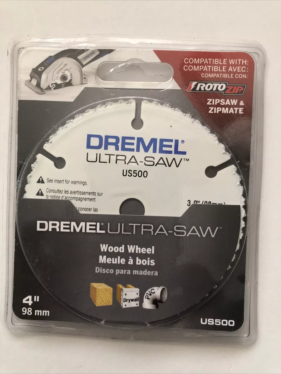 Dremel Ultra Saw 4In. Carbide Wood Cutting Wheel US500 eBay