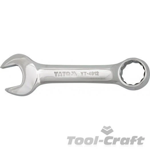 Yato professional short stubby combination spanner wrench sizes 8-19mm or set 12
