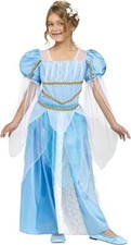 Toddler Pretty Princess Blue Costume 4-6
