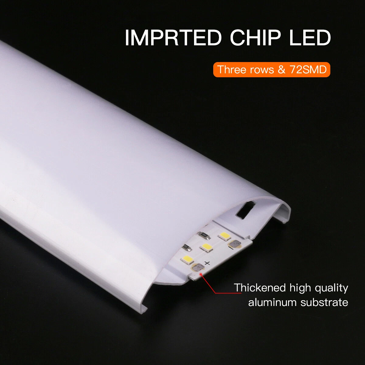 Buy 12W 72 LED Car Interior Strip Lights In UK - Shop Now!