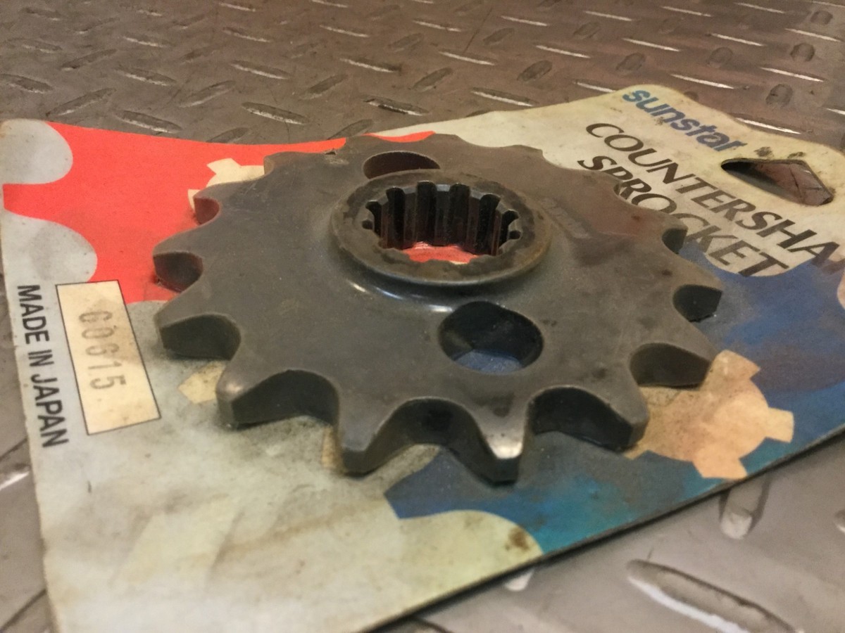 NOS Sunstar 60615 15T 15 Tooth Front Counter Sprocket Kawasaki