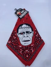 2020 bibo’s Bandanas New Frankenstein Red  bandana A2