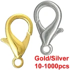 12mm Stainless Steel Swivel Lobster Clasp Parrot Claw Hook Clip Closure Findings