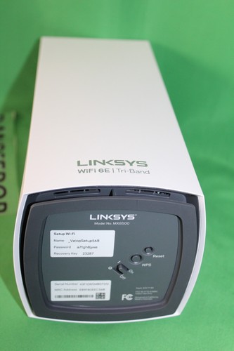 Linksys Atlas Max 6e Tri Band Mesh Wifi MX8500 Router Home Business Networking - Picture 5 of 9