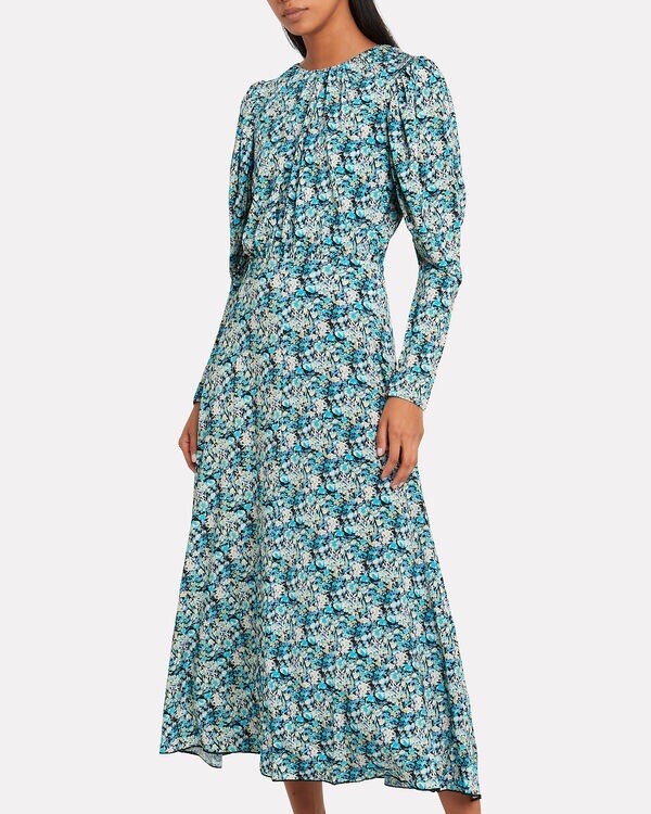 rotate open back dress ROTATE BIRGER CHRISTENSEN Jasy Open-Back Sequinned Dress
