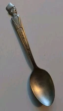 Vintage Charlie McCarthy silver plate spoon Duchess  6"