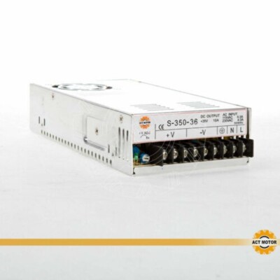 DE Free 1PC Single Output 350W 36V 9,7A DC Switching Power Supply S-350-36