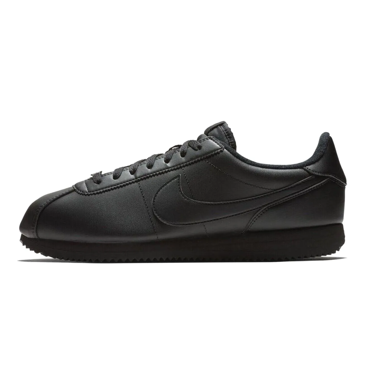 Nike Cortez Basic Leather OG 2018 - Triple Black - Size UK