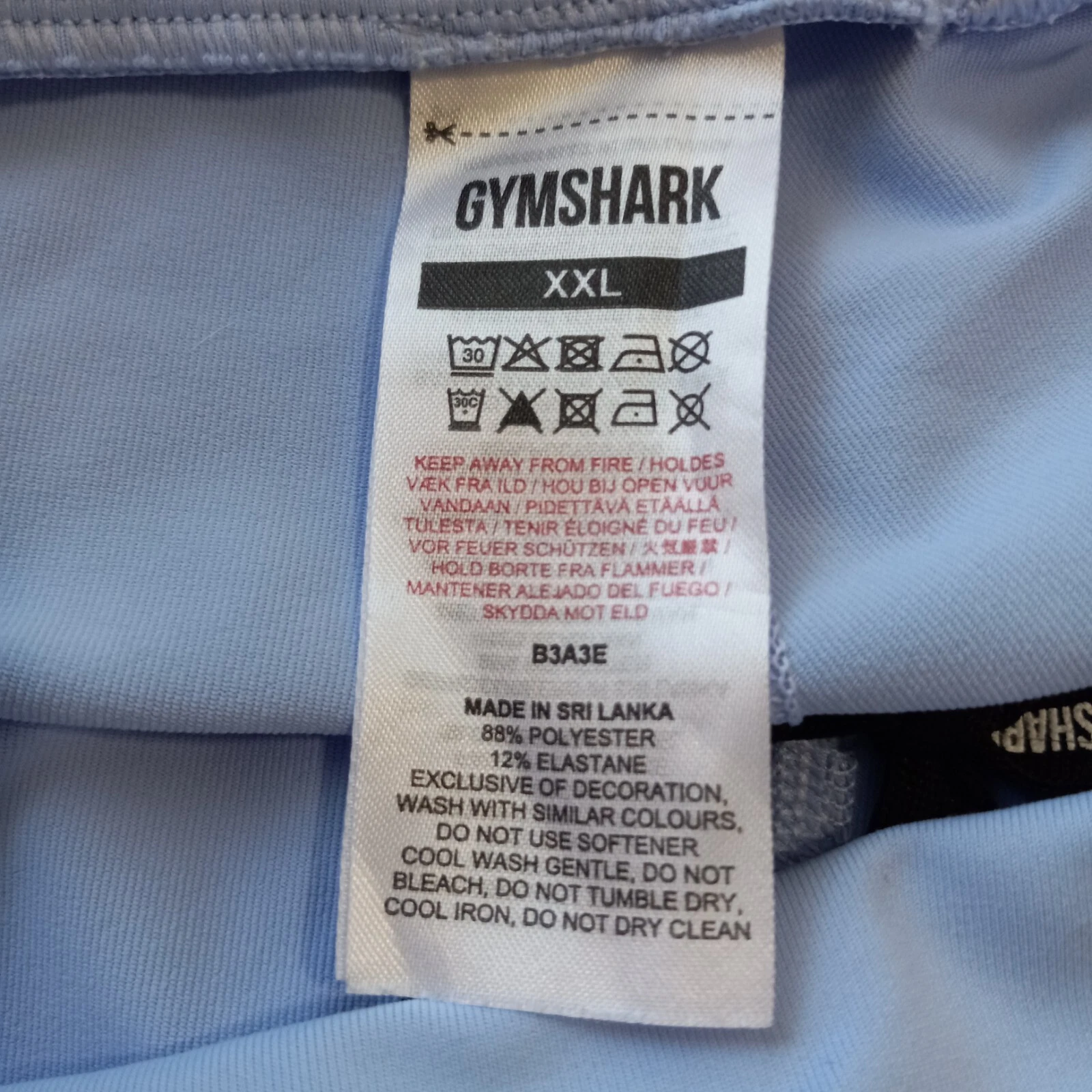 gymshark gym yoga running polyester spandex leggings