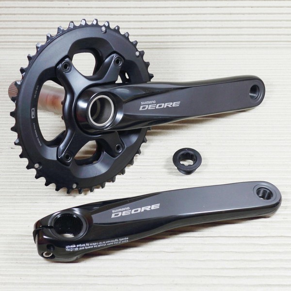 Shimano Deore FC-M6000-2 Kurbel 38 28 ZäHne 175 Mm Hollowtech Ii 2X10 Fach-image