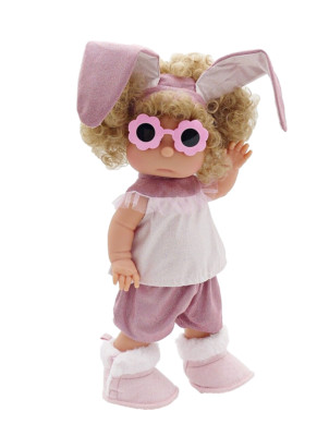 Antonio Juan Spielpuppe Iris, 38 cm, mit Sonnenbrille, Anziehpuppe, Modepuppe