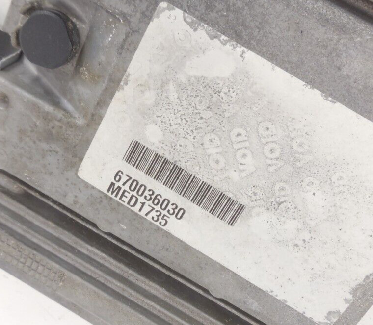 2016 16 Maserati Quattroporte S 3.0L Engine Control Module ECU OEM 670031346B
