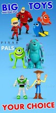 McDonald's 2005 PIXAR PALS Disney Movie BIG FIGURE Articulated YOUR Toy CHOICE