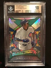 Topps Chrome FS-18 2016 Jorge Soler Cubs Future Stars BGS 10 WS Champ Prisitne