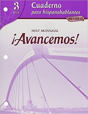 Cuaderno Practica por niveles Student Edition Level 3 (¡Avancemos ...