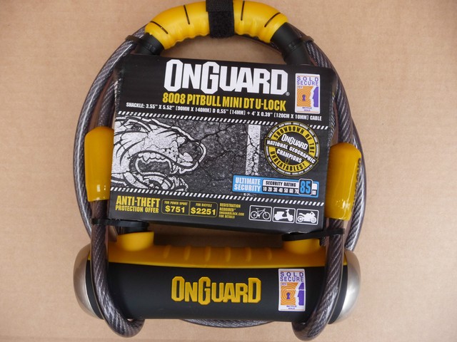 onguard pitbull mini shackle d lock