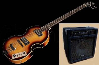 Harley Benton Beatbass VS Vintage Series + Harley Benton HBW-35