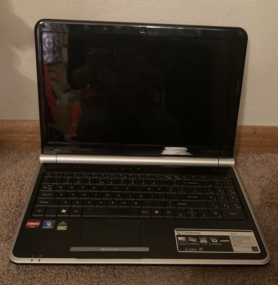 Gateway Laptop Computer Model MS2285 Windows XP 2005 FOR