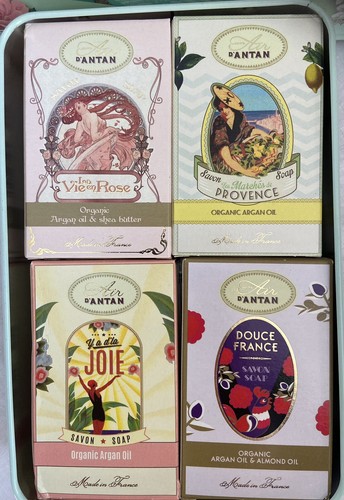 Un Air d'Antan - Bar Soap Gift Set - 4 piece Set of Fancy Soaps - Picture 4 of 4