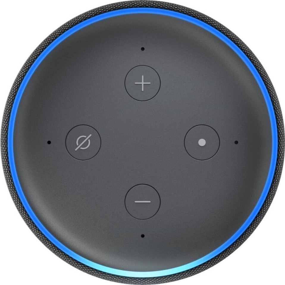 Amazon Echo Dot 3rd Generation Smart Speaker with Alexa Voice Control ...