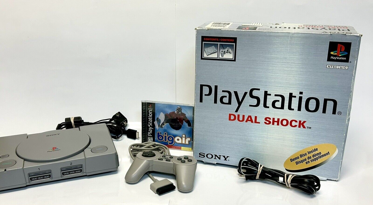 Sony PlayStation 1 System complete with Cords, Controller Sony PlayStation 1 System complete with Cords, Controller