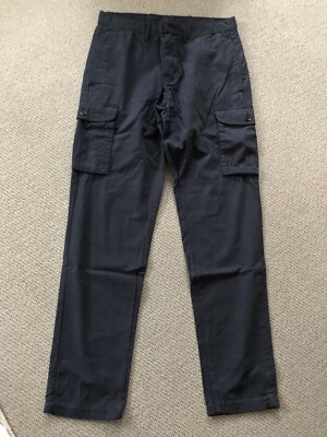 Cargohose Von Tommy Hilfiger 31/34 in Blau
