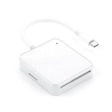 4 in 1 USB-C M2 SD SM XD Card Reader Compact Flash Reader Memory Card Adapter