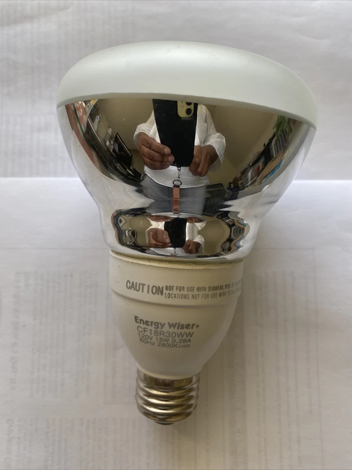BulBrite  CF18R30WW 18 Watts Energy Saving  Warm white 2800K Replaces 75 Watt - Image 2 of 4