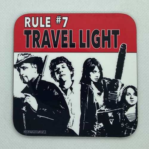 ZOMBIELAND - Las 10 reglas - Posavasos para bebidas / Alfombrilla de bar - Tablero duro / Acabado brillante - Imagen 20 de 31