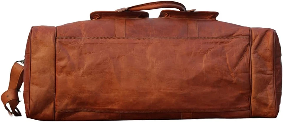 Damen Leder Groß Vintage Duffle Reise Wochenende Reisetasche 76.2cmX27.9cmX11 " - Bild 3 von 4