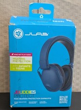 JLab JBuddies Protect Kids Ear Protection Ear Covers-Navy DOES NOT PLAY AUDIO