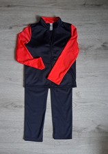 Jogginganzug Gr.128/130 7-8 Jahre dunkelbau von DECATHLON wie NEU