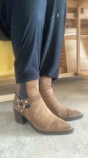 Clarks Brown Suede Boots