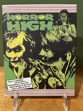 HORROR HIGH 1972/STANLEY 1973 VINEGAR SYNDROME BLU RAY SLIP COVER ONLY /6000 OOP