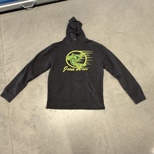 Vintage Jesus Wept Christian Hardcore Godzilla Hoodie Mens L