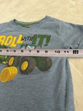 John Deere Boys LS Knit Tractor Shirt ast size 2T
