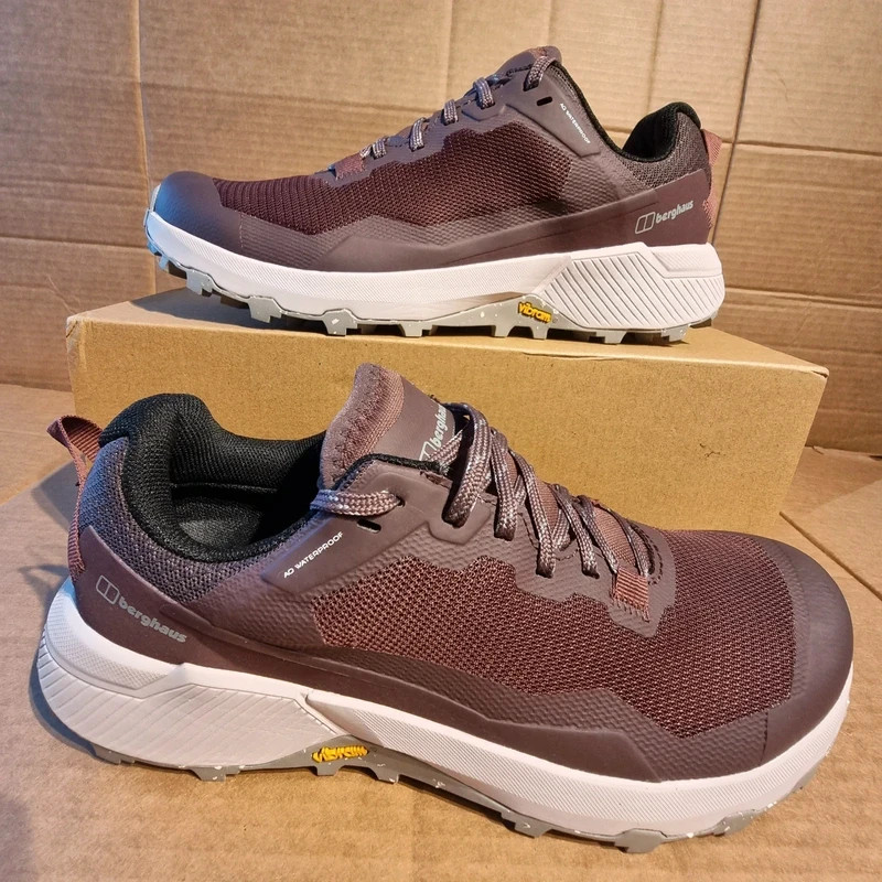 Berghaus Women's UK6, Revolute Active Hiking Trail Walking Shoes in Purple/White
