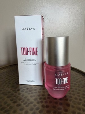 MAËLYS TOO-FINE Face Sculpting Serum 0.54 oz / 16 mL New In Box Firming