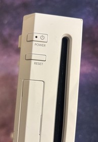 Nintendo Wii Console Lot (RVL-001) w/ Wiimote & Sensor Bar , Cables  (White)