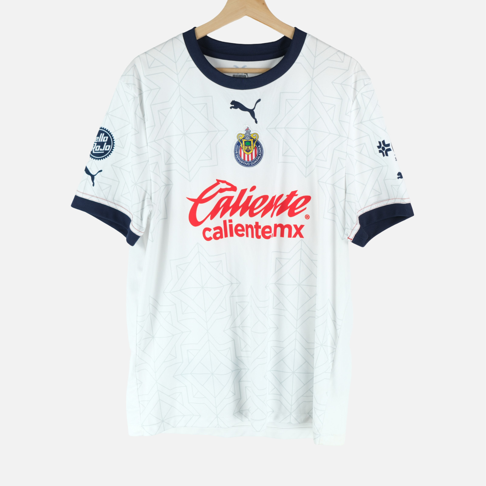 Puma Chivas Guadalajara Away White Soccer Jersey 2022-23 Dry Cell Mens XL