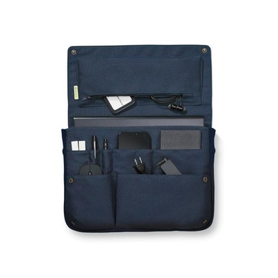 KOKUYO BIZRACK Bag-in-Bag 13.3'' A4 Horizontal Smoky Navy Laptop Sleeve Japan NEW
