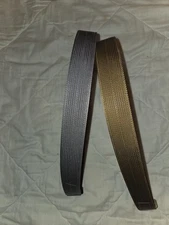 Lot (2) Blue Alpha Gear 1.5" Low Profile EDC Belt 40 Hook And Loop USA 