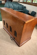 Hammond Vintage Organ Dual Keyboards Wooden Pedals Bench