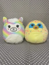 Mystery Scented Squishmallows Bailey The Llama And Buzz The Sloth 5” Lot 
