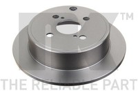 2X Bremsscheibe NK 204584 FüR Corolla Toyota VVT ZZE120_ ZZE120R ZZE121_ ZZE121R
