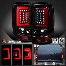 Jet Black Fits 2000-2006 Chevy Suburban Tahoe Yukon Denali Led Bars Tail Lights