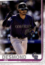 3 CARD LOT - 2019 Topps - Ian Desmond #494