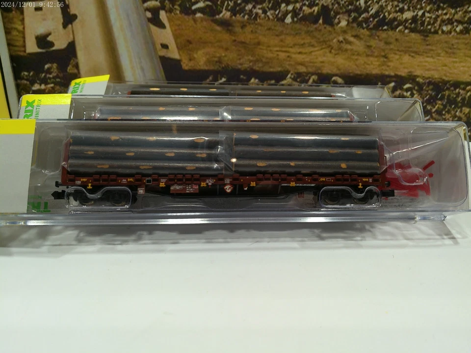 Trix 15278 Holztransportwagenset DB       Spur N   10/26 - Bild 4 von 4