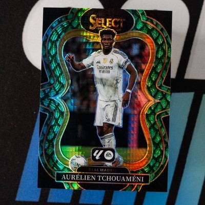 Aurelien Tchouameni - 2025-26 Panini Select La Liga - Jade Dragon Scale /28